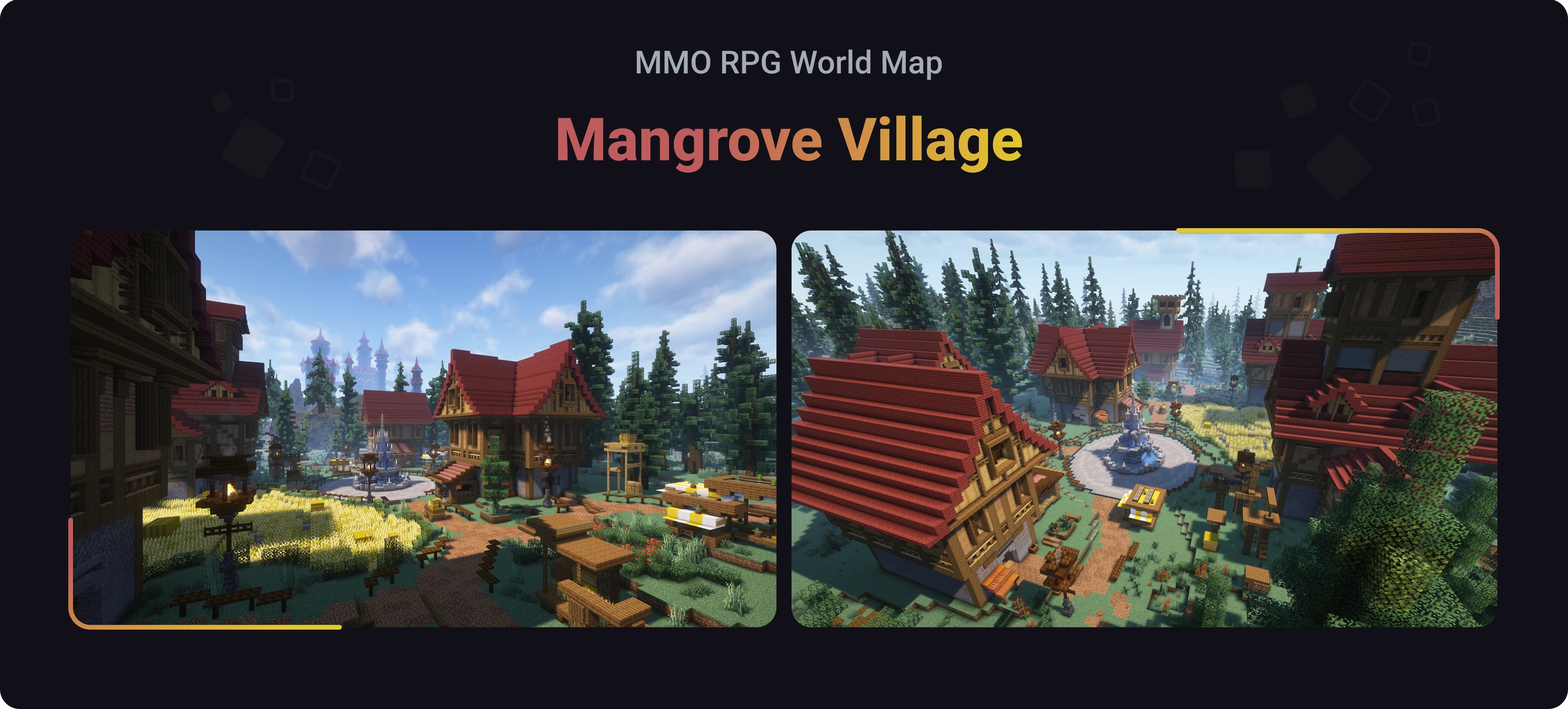 MMO RPG World Map - Mangrove Village