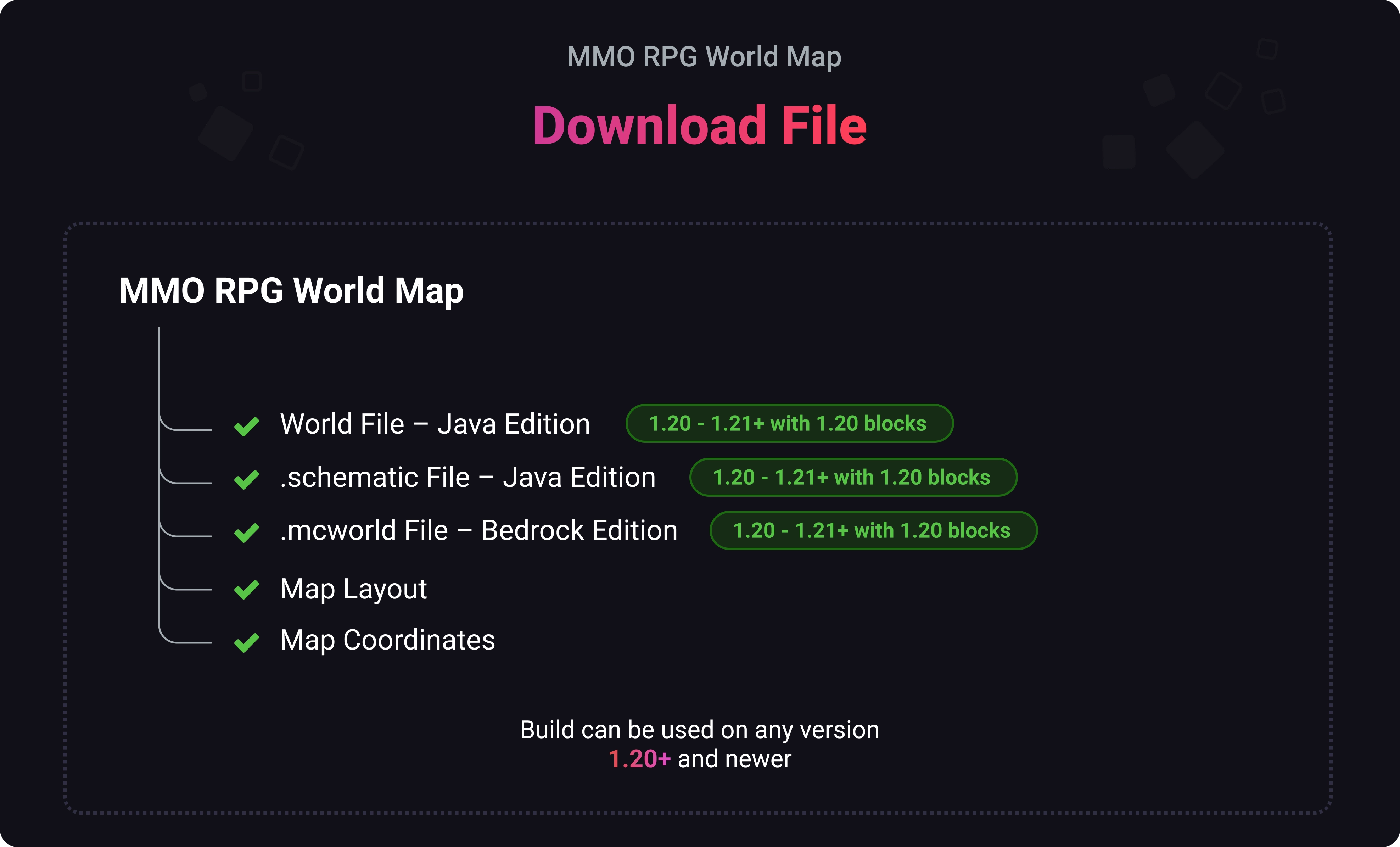 MMO RPG World Map - Download file