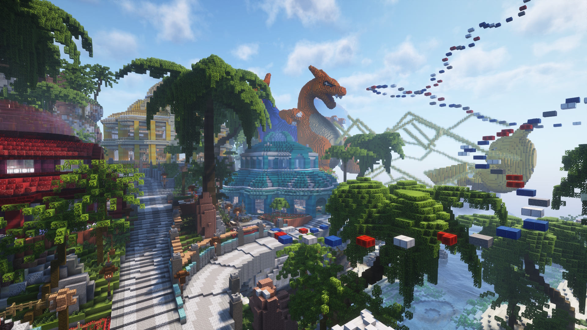 Tropical Pixelmon Spawn