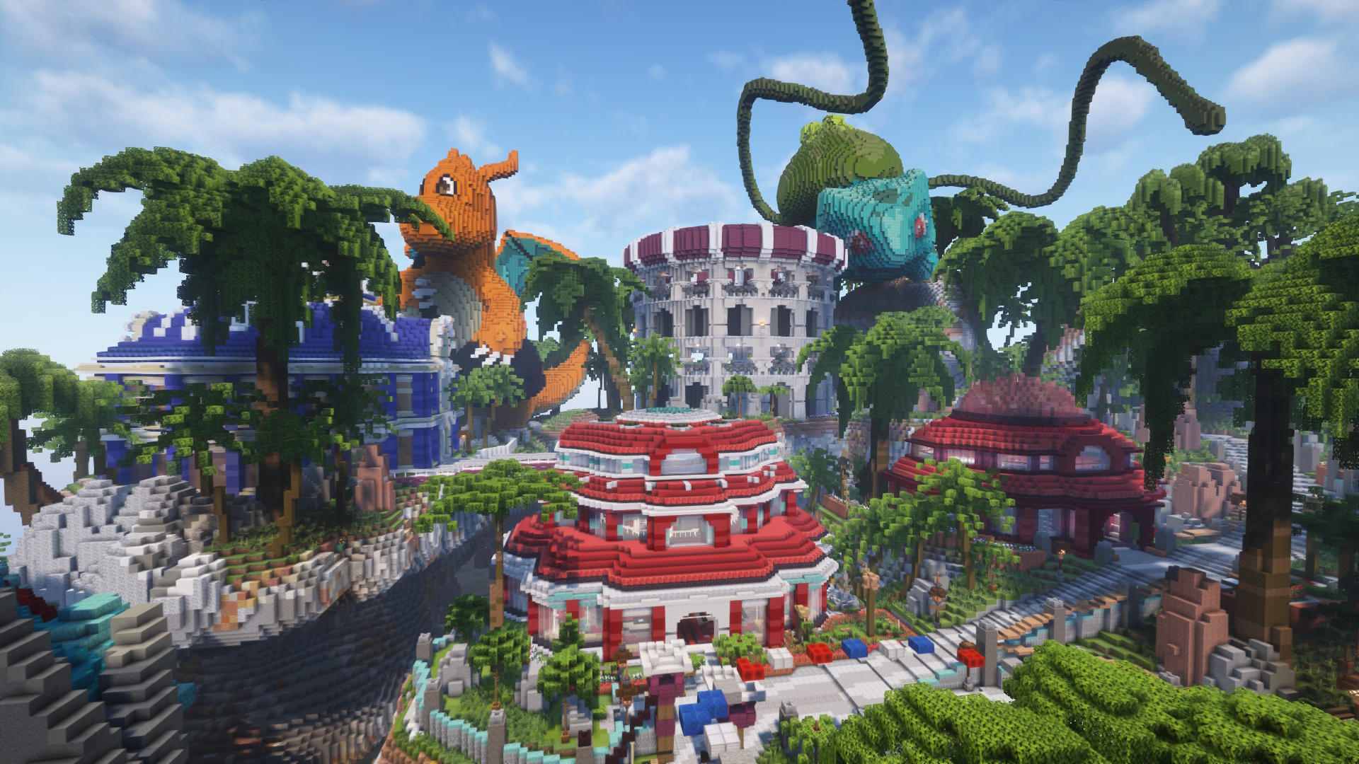 Tropical Pixelmon Spawn