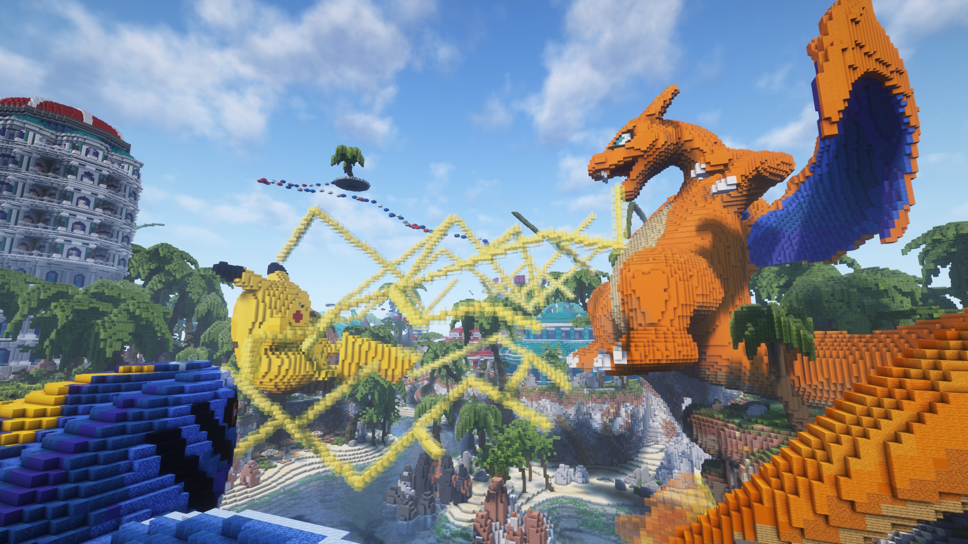 Tropical Pixelmon Spawn