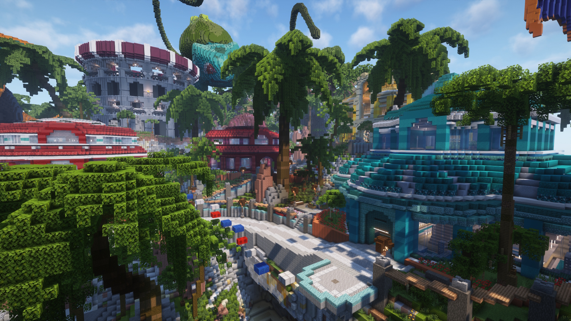 Tropical Pixelmon Spawn