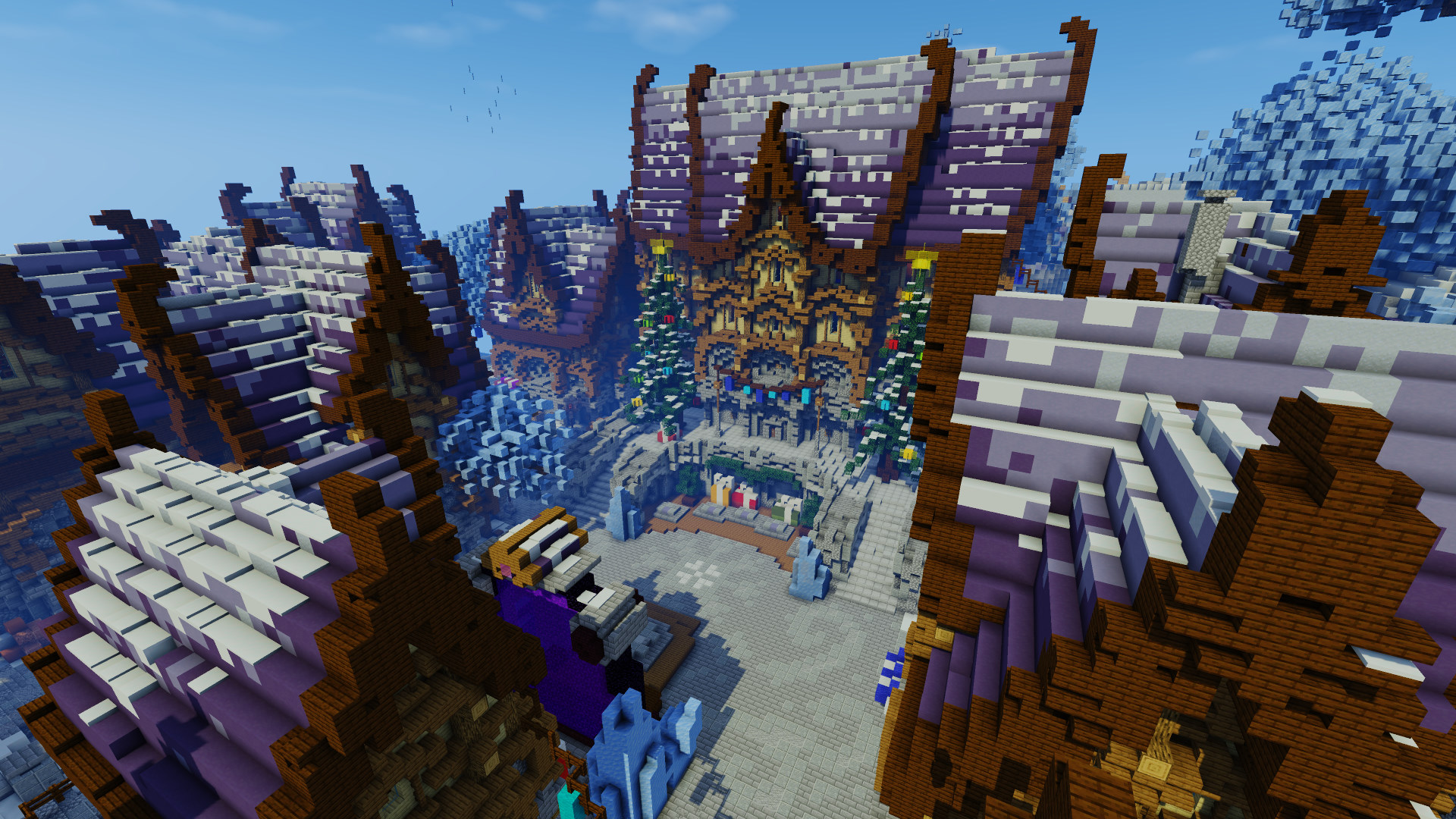 Winter Large Medieval Hub