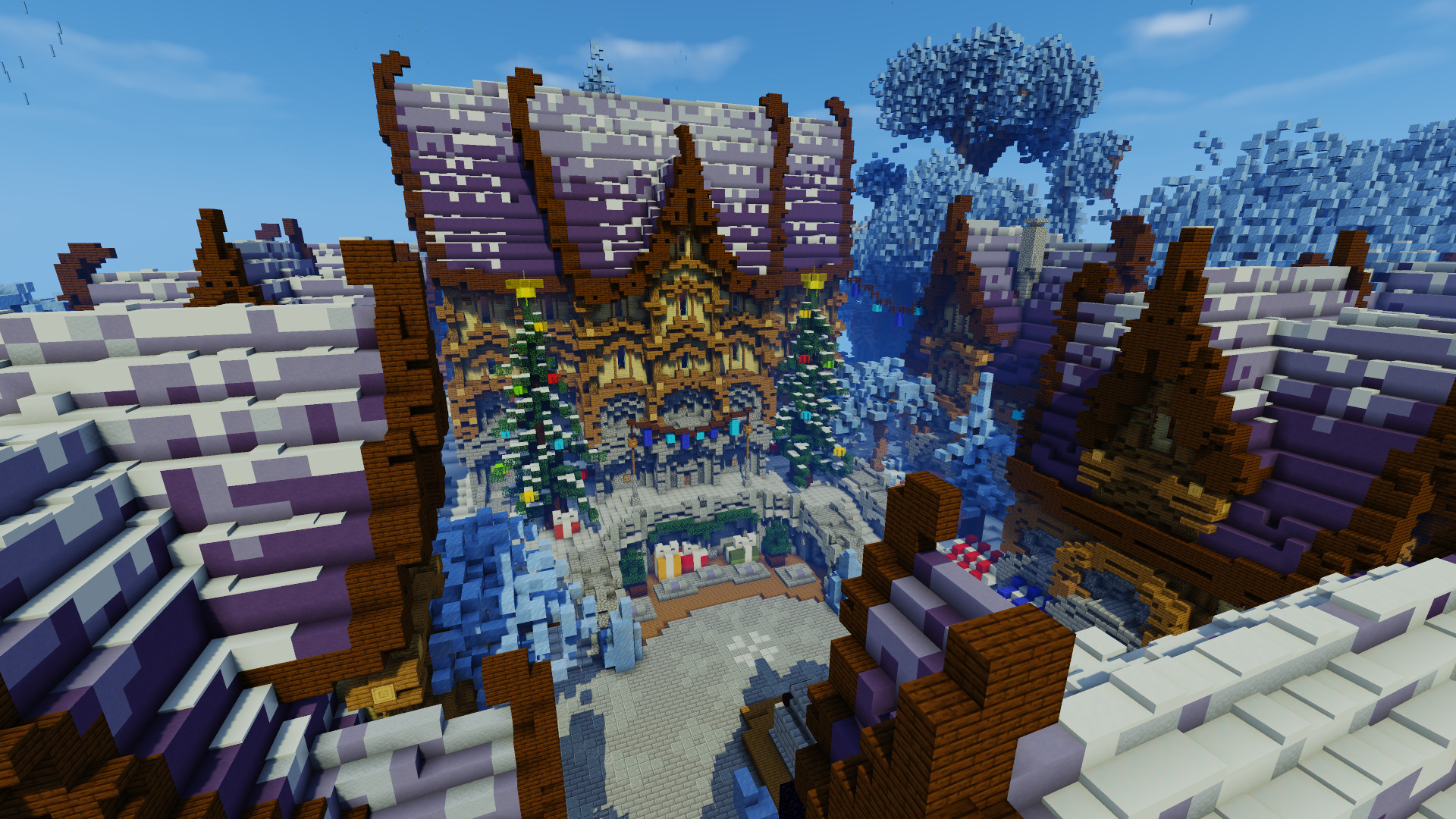 Winter Large Medieval Hub