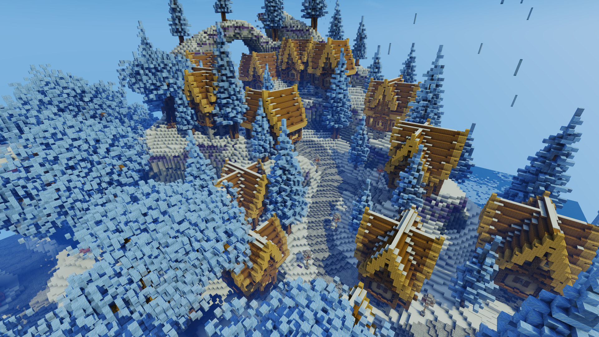 Winter Large Medieval Hub