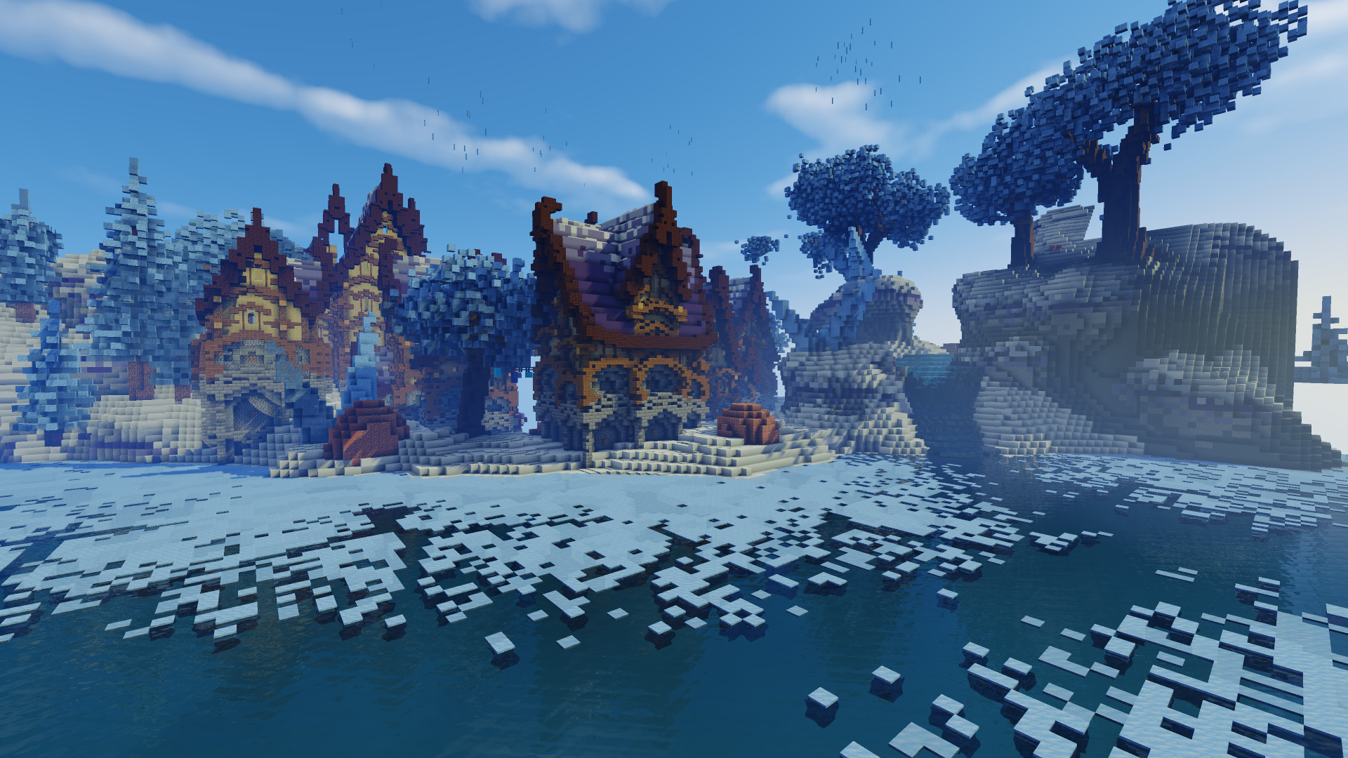 Winter Large Medieval Hub Winter Large Medieval Hub
