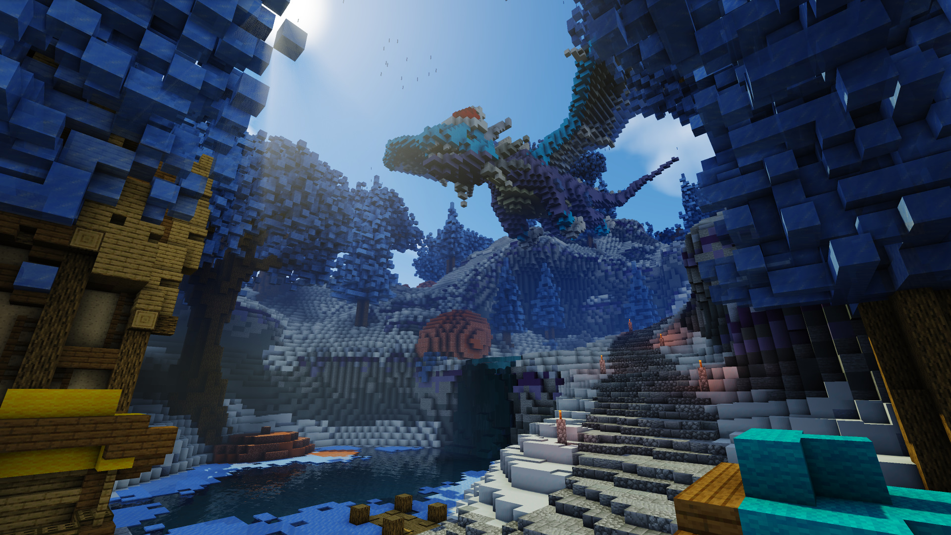 Winter Large Medieval Hub Winter Large Medieval Hub