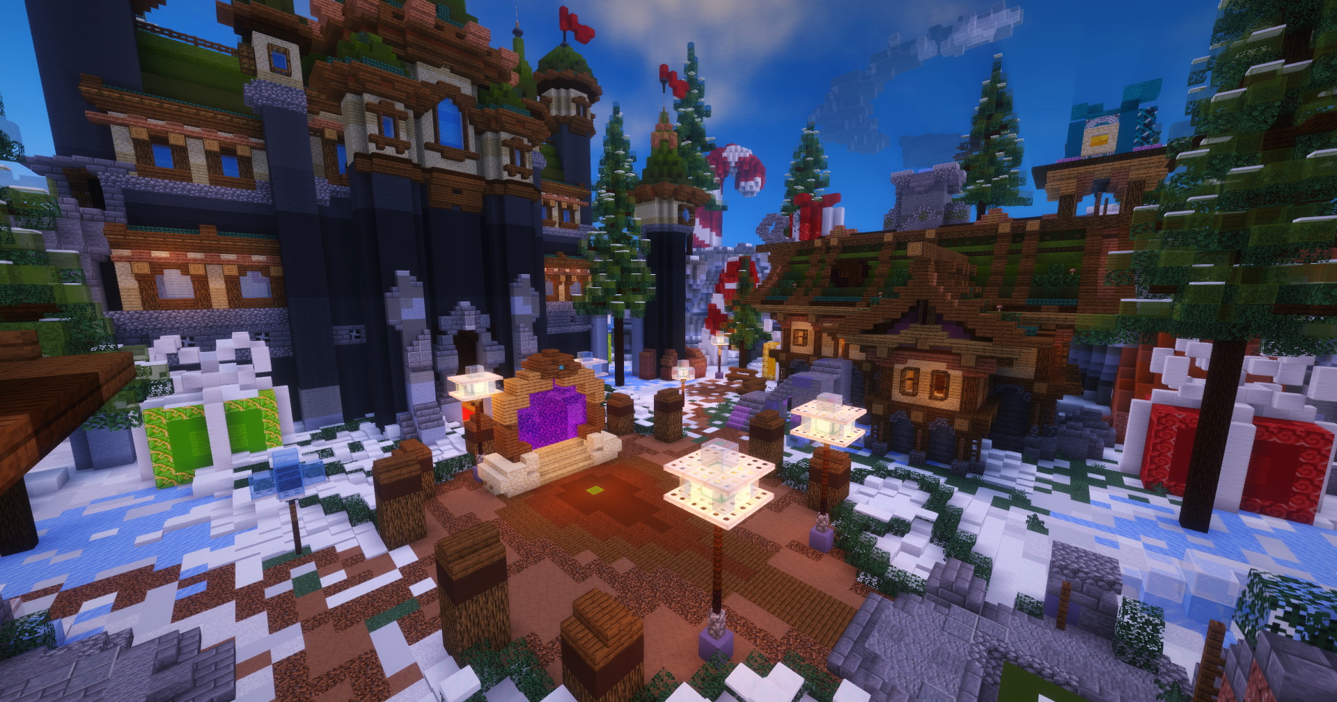 Winter Castle of Yellow