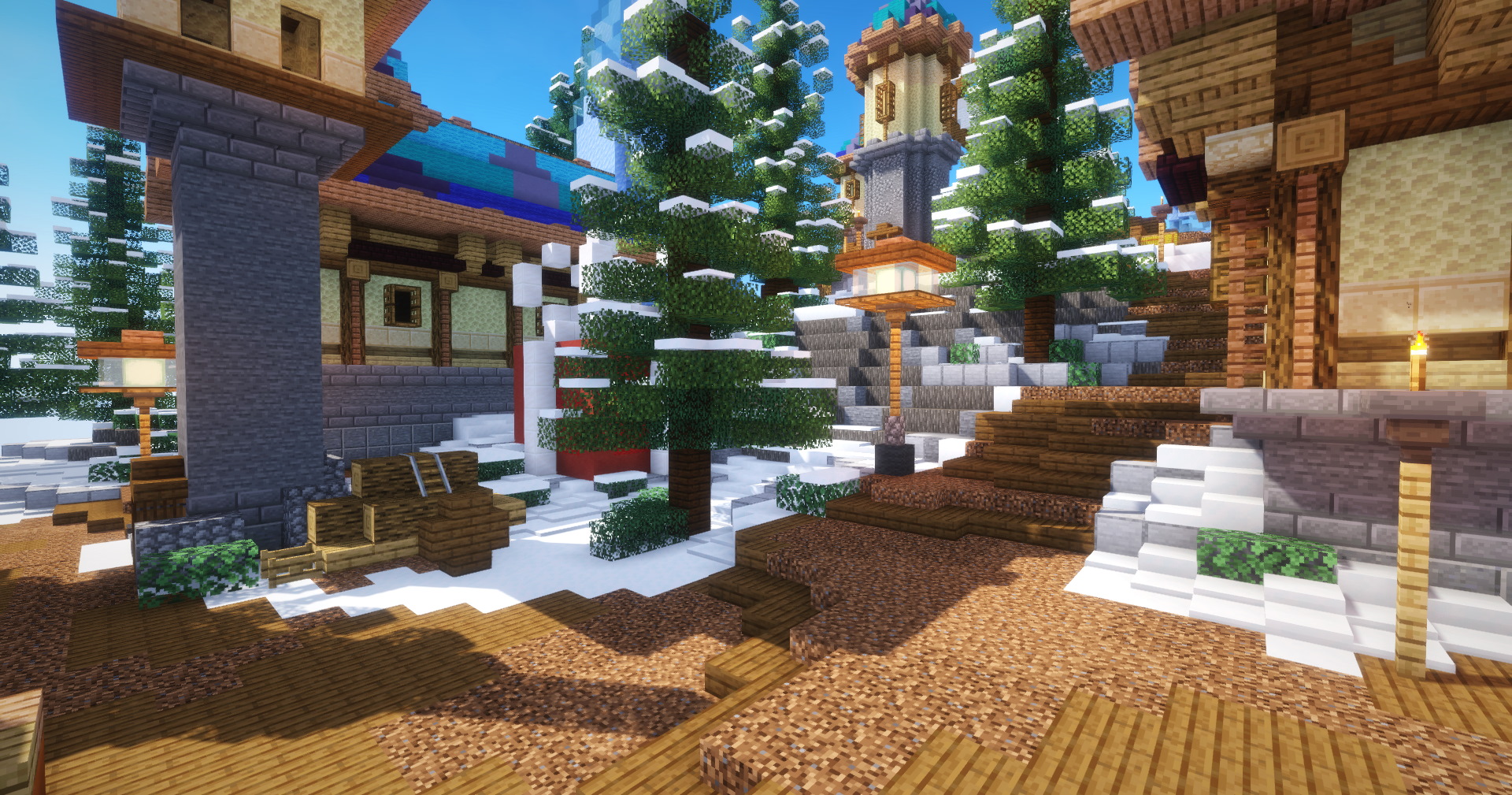 Winter Magical Village