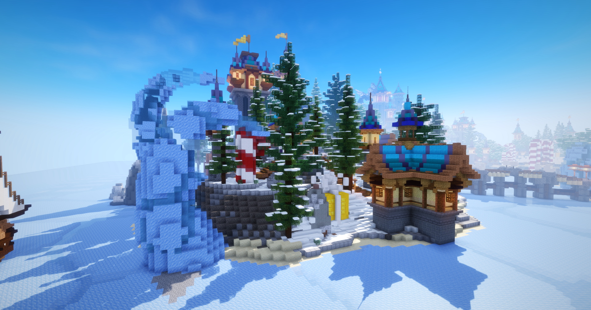 Winter Magical Village