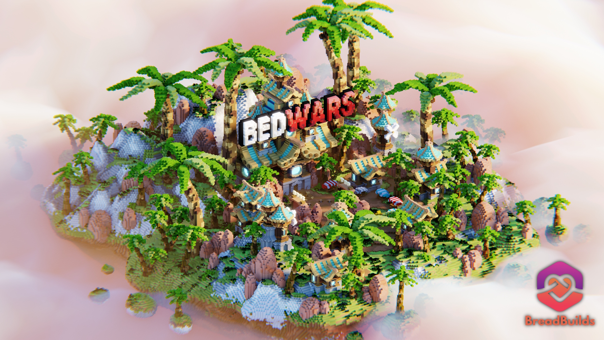 BedWars Tropical Village