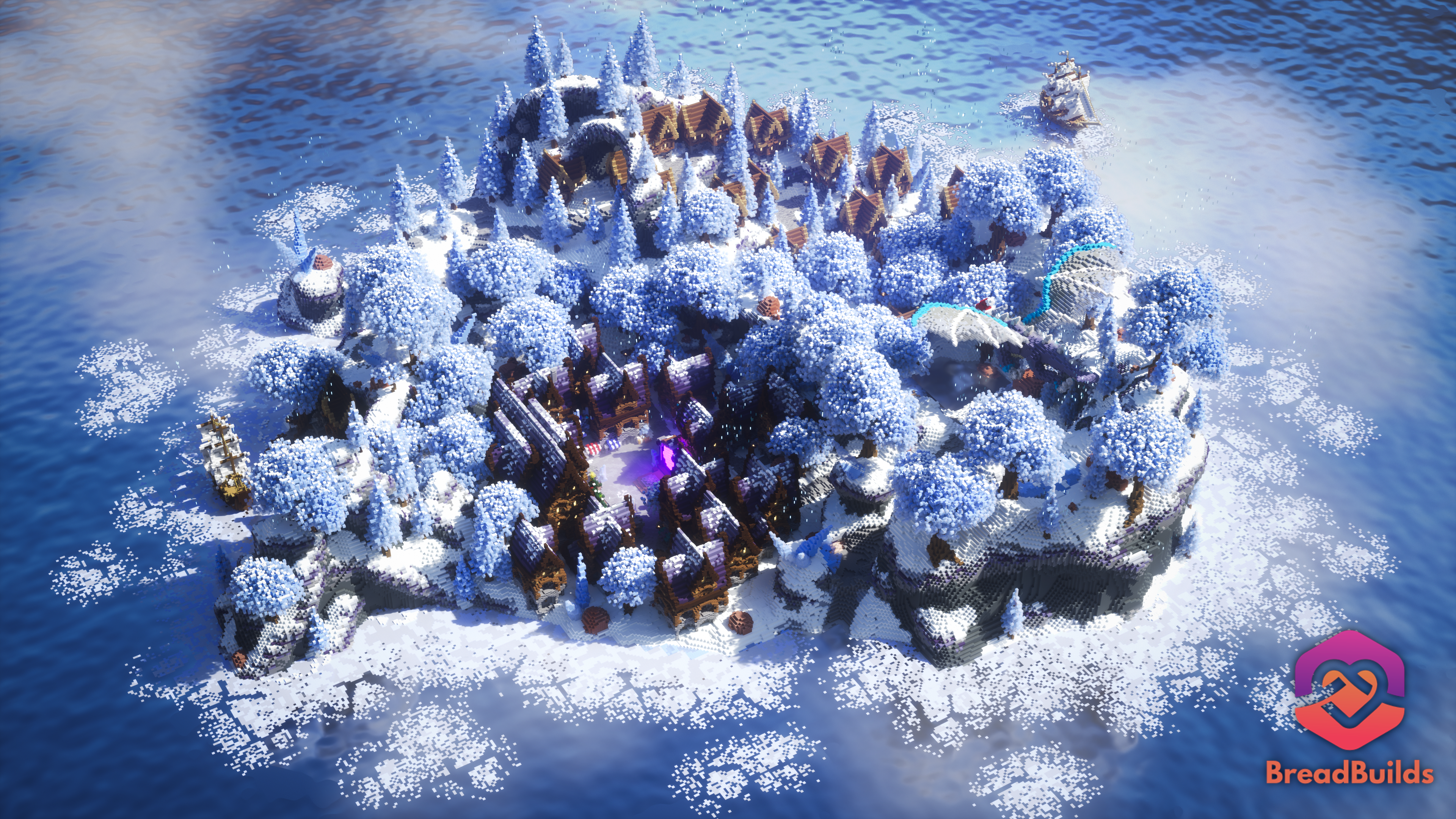 Winter Large Medieval Hub