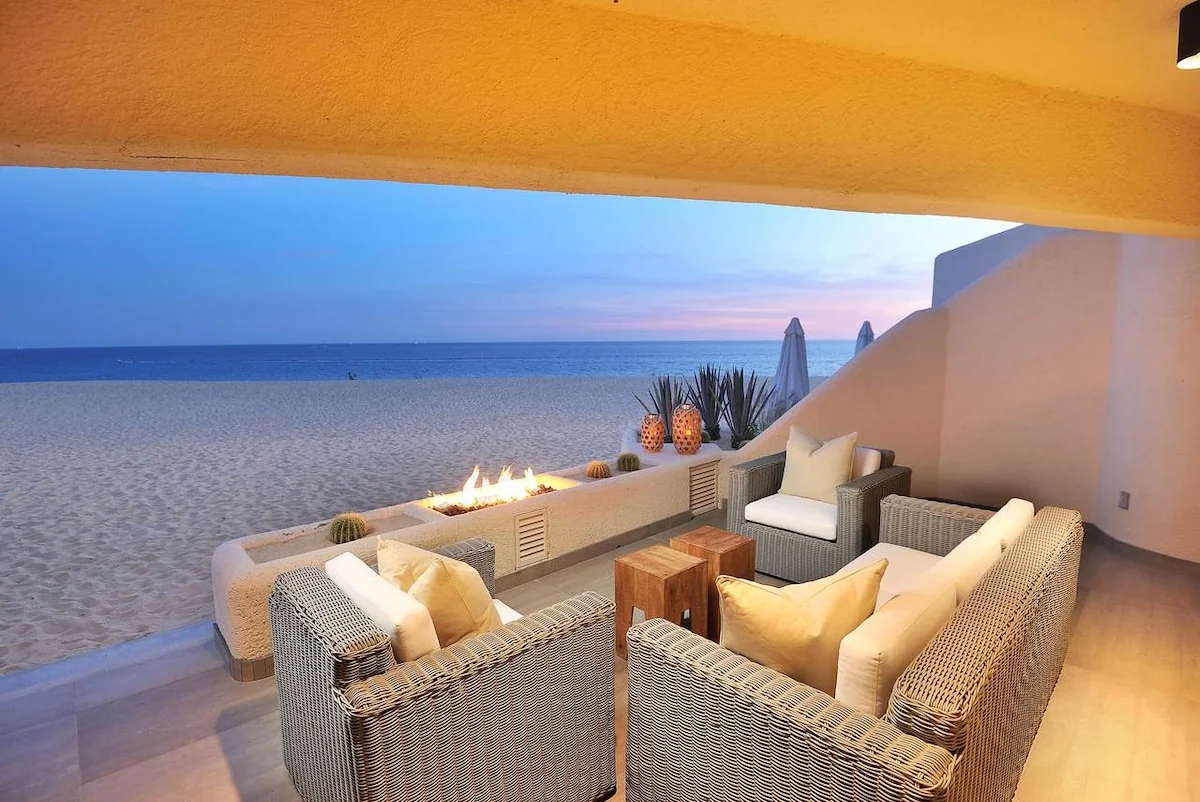 Oceanfront Terrasol Condo with Patio Fireplace - Condominiums for Rent in Cabo San Lucas, Baja California Sur, Mexico