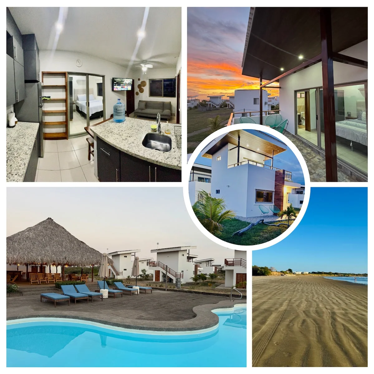 Surf Retreat at Azuchillo Beach in Gran Pacifica - Earth houses for Rent in Gran Pacifica Resort, Managua, Nicaragua - Image 1
