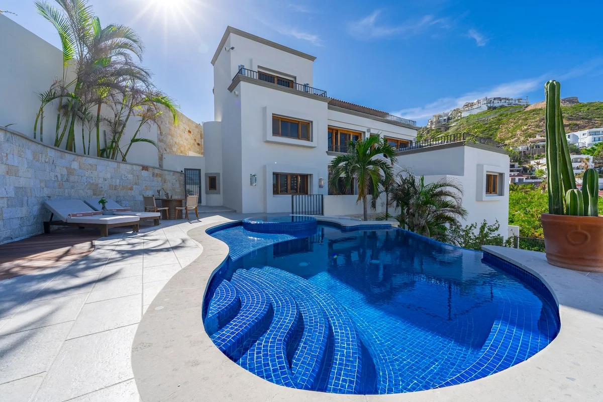 8BR Cabo Villa. Sky. Space. Maid - Villas for Rent in Cabo San Lucas, Baja California Sur, Mexico
