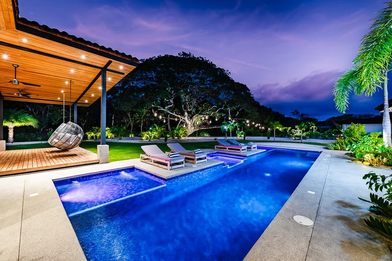 Beachside Bliss 4BR Lux Villa, Pool, Terrace, Golf - Houses for Rent in Pinilla, Guanacaste Province, Costa Rica