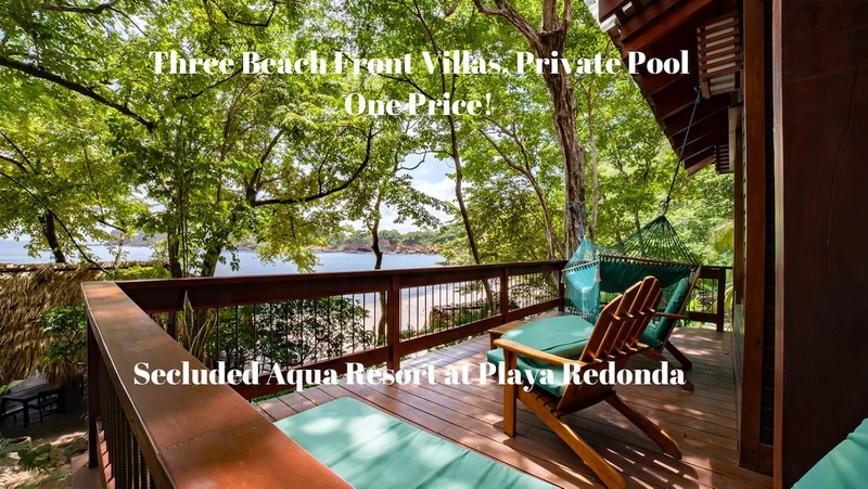 Three Bedroom Beachfront Villa on Playa Redonda - Houses for Rent in Tola, Rivas, Nicaragua