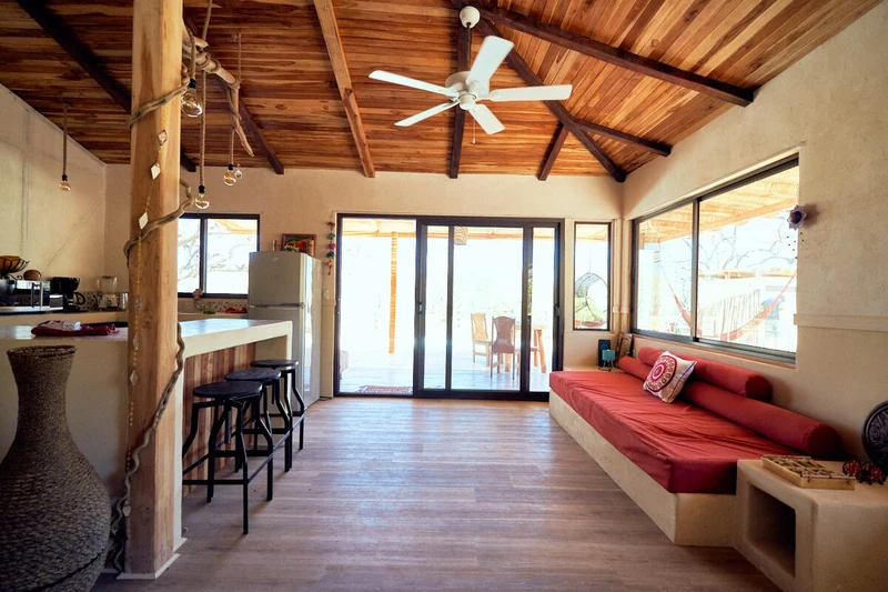 House Loc. in a organic farm w/horses 5mn to beach - Houses for Rent in Tamarindo, Guanacaste, Costa Rica