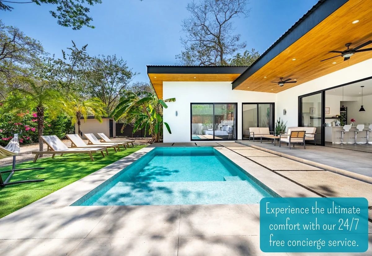 5 min from Tamarindo Beach — 3 bedroom vacation rental in Tamarindo