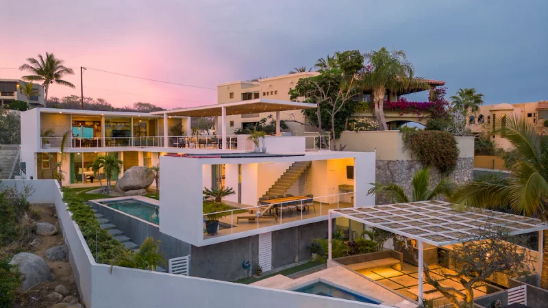 Casa Blanca - Modern Luxury Villa w/Private Beach - Houses for Rent in Cabo San Lucas, Baja California Sur, Mexico