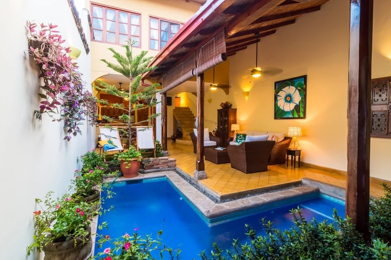 Private Oasis with Pool in Excellent Location - Houses for Rent in Granada, Granada, Nicaragua