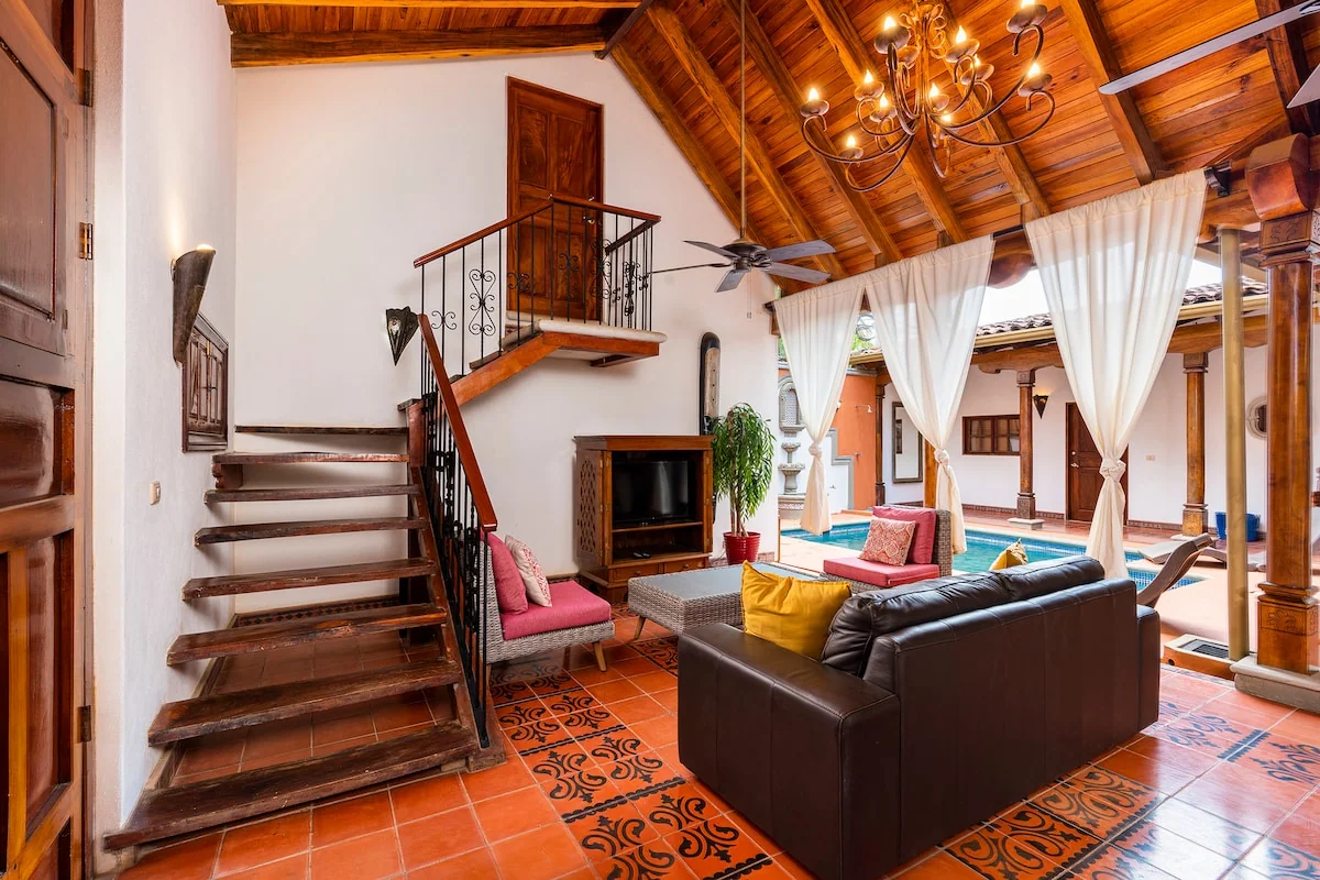 Relax in private indoor pool centrally located - Houses for Rent in Tamarindo, Guanacaste, Costa Rica