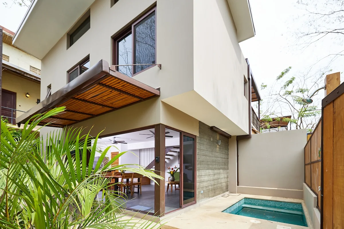 Townhome #4 Private Pool & Garden 300Mtrs to Beach - Houses for Rent in Tamarindo, Provincia de Guanacaste, Costa Rica - Image 1