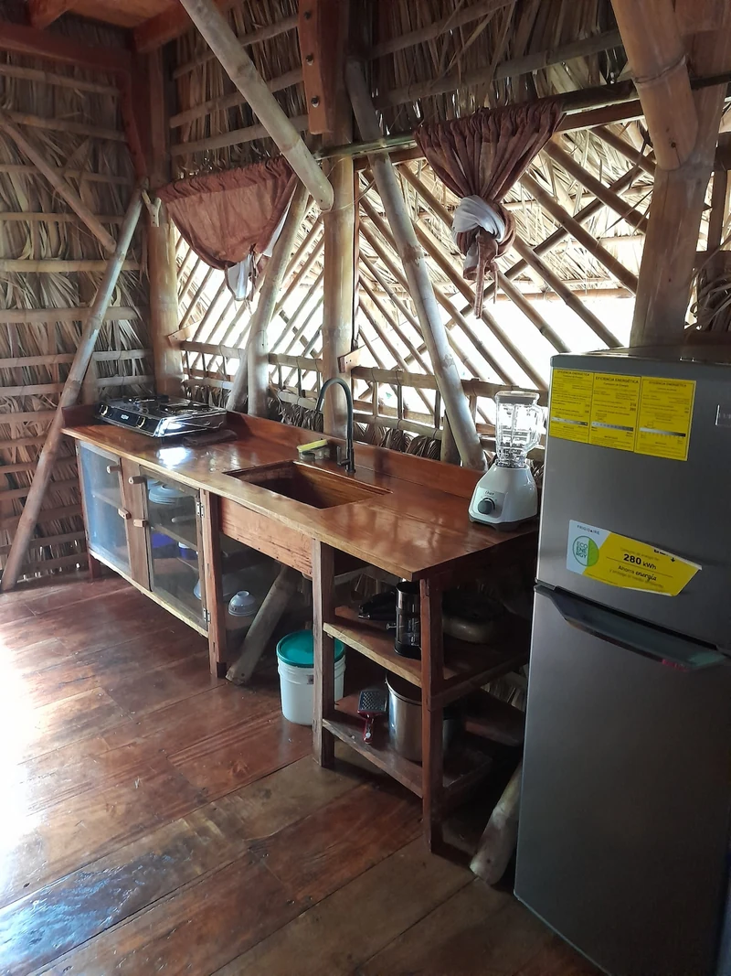 The bamboo lake viewpoint - Cabins for Rent in Balgüe, Rivas, Nicaragua