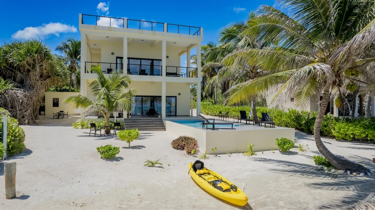 Discover Paradise at Beachfront Casa Paloma - Houses for Rent in San Pedro, Corozal District, Belize - Image 1