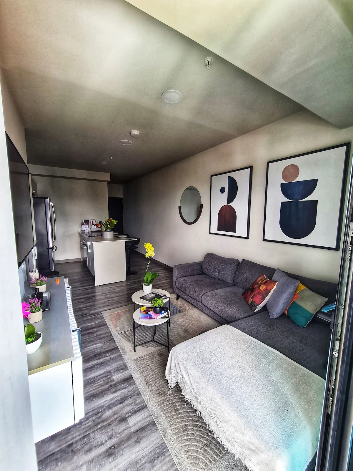 Modern apartment with A/C close to the airport — 1 bedroom vacation rental in San José