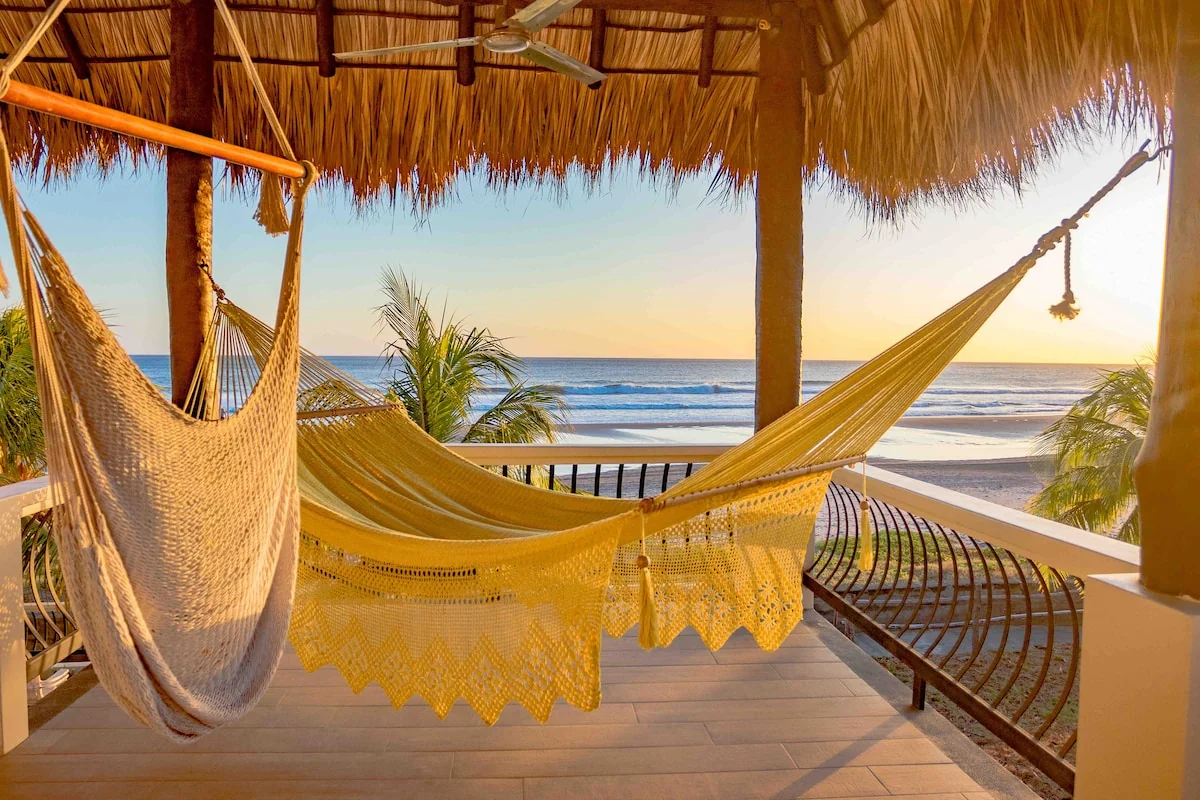 5BR/4 Ola Popoyo Luxury Beachfront PlayaGuasacate - Houses for Rent in Tola, Rivas, Nicaragua - Image 1