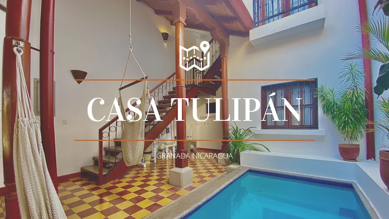 CASA TULIPÁN. Casa colonial with swimming pool - Houses for Rent in Granada, Granada, Nicaragua