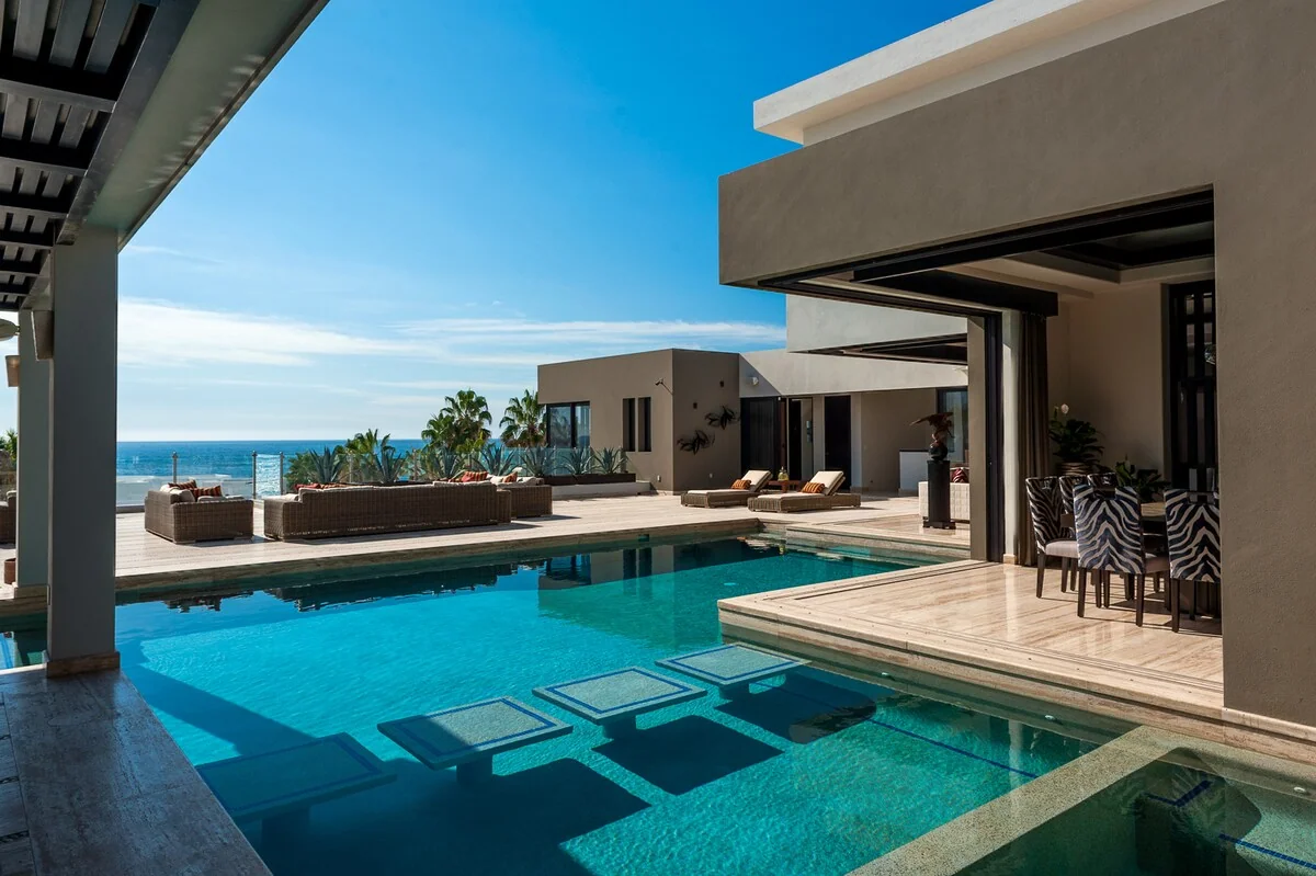 Exquisite designer villa with gym and spa - Villas for Rent in Cabo San Lucas, Baja California Sur, Mexico