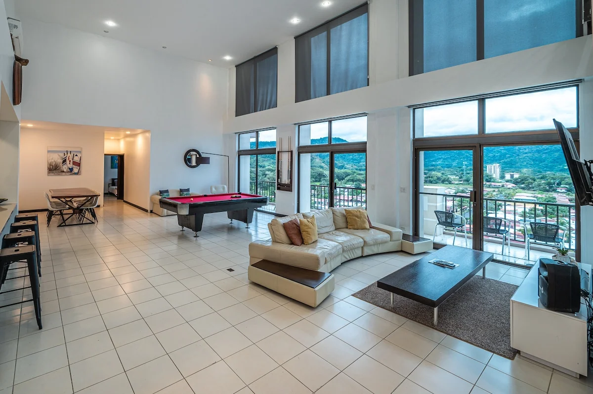 7 Bedroom Penthouse Ocean & Mountain Views JB31002 - Condominiums for Rent in Jaco, Puntarenas, 61101, Costa Rica, Costa Rica - Image 1