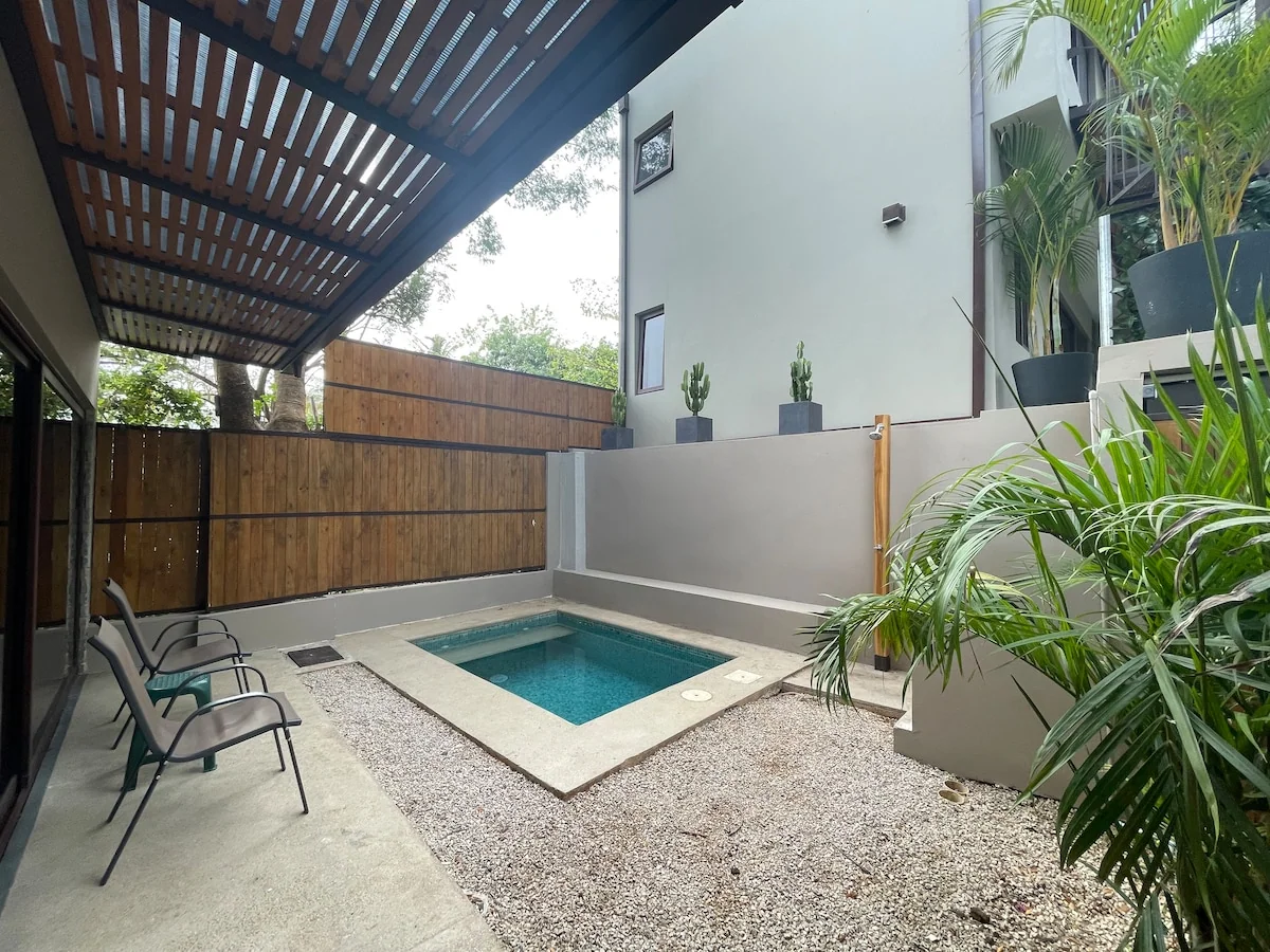 Townhome #1 Private Pool & Garden 300Mtrs to Beach — 2 bedroom vacation rental in Tamarindo