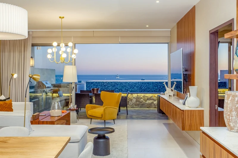 Private Pool and Arch View, New Luxury Condo with - Apartments for Rent in El Tezal, Baja California Sur, Mexico