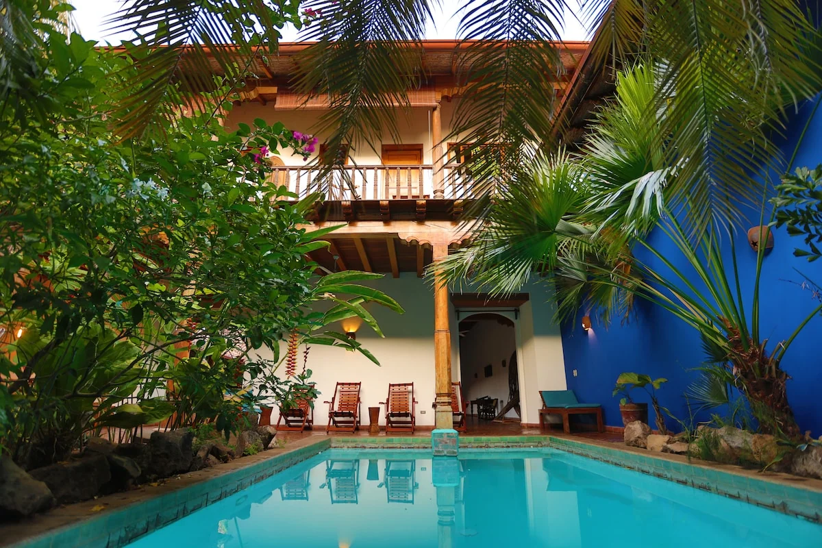 Double Courtyard Colonial Paradise