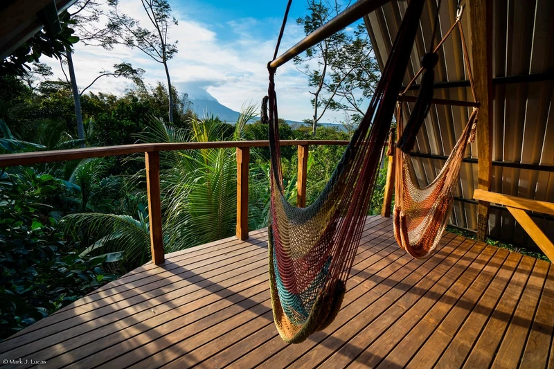 Selvista: Jungle House volcano view luxury 2storey - Nature lodges for Rent in Balgüe, Rivas, Nicaragua