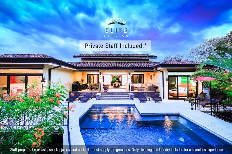 Coastal Villa w/ Pool & Beach Club, Steps to Ocean - Houses for Rent in Tamarindo, Provincia de Guanacaste, Costa Rica