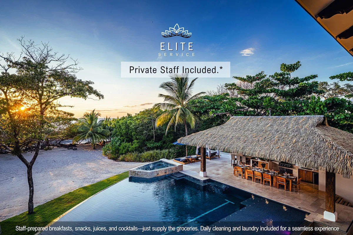 Beachfront, Private Pool, Jacuzzi & Beach Access - Houses for Rent in Tamarindo, Guanacaste, Costa Rica