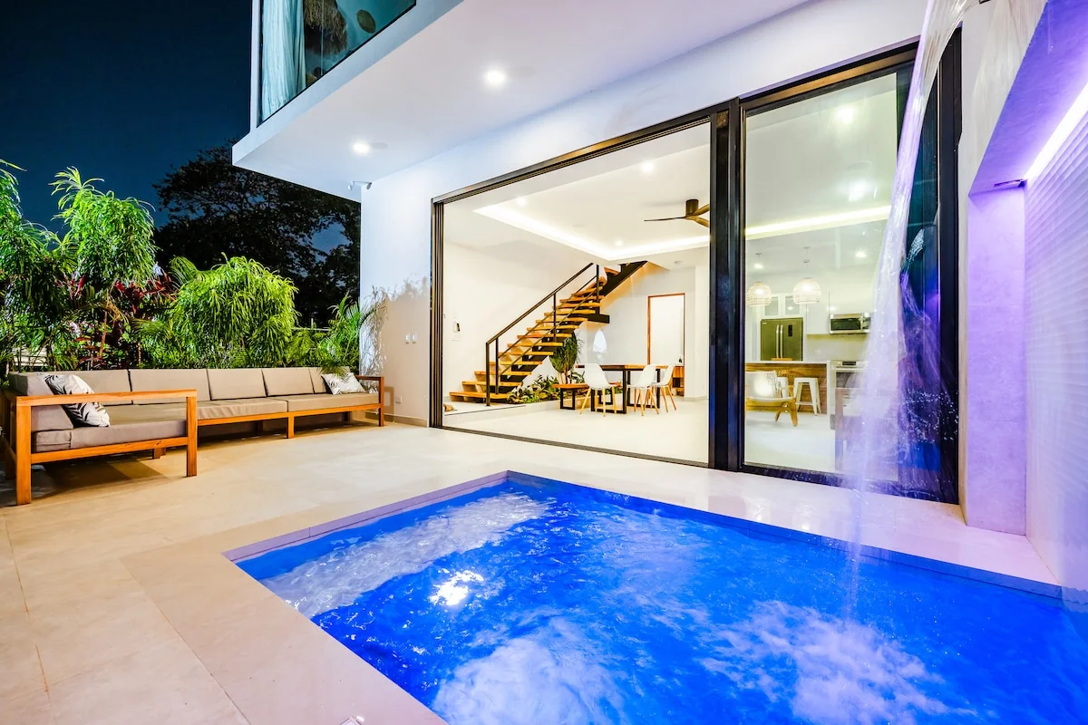 Modern Villa 2BR | 3BA | Beach Club | Private Pool - Villas for Rent in Tamarindo, Provincia de Guanacaste, Costa Rica