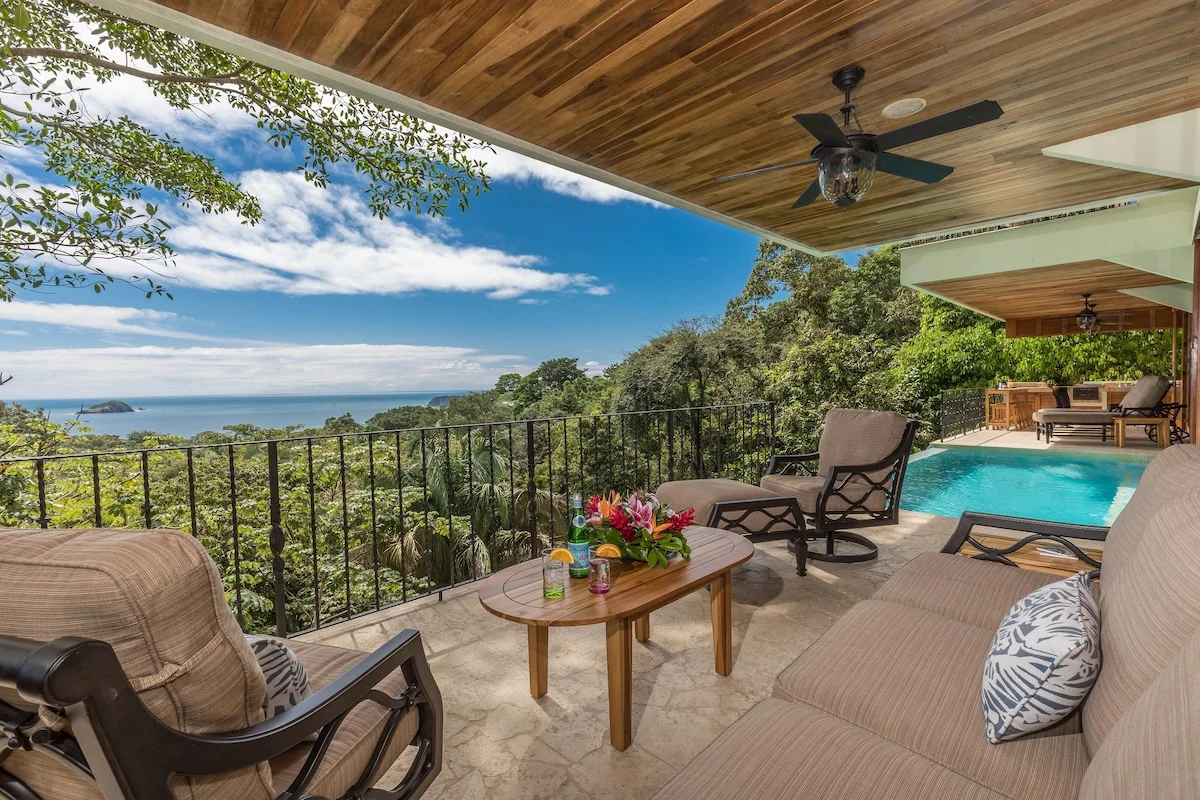 Casa Mogambo | 3-Acre Ocean View Nature Estate - Houses for Rent in Manuel Antonio, Puntarenas Province, Costa Rica