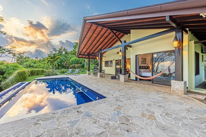 Incredible Ocean & Jungle Views & Private Pool - Cottages for Rent in Dominical, Puntarenas, Costa Rica - Image 1