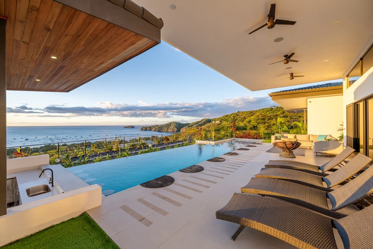 New Listing! Casa Siete Cielos•Modern 5BR Bay View - Houses for Rent in Playas del Coco, Guanacaste Province, Costa Rica - Image 1