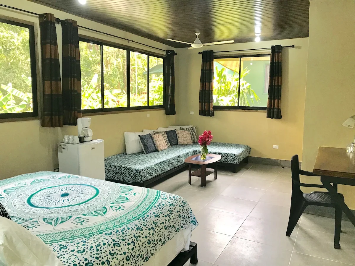 Jungle Cabinas King Suite # 6 in Quepos, Manuel Antonio, Costa Rica