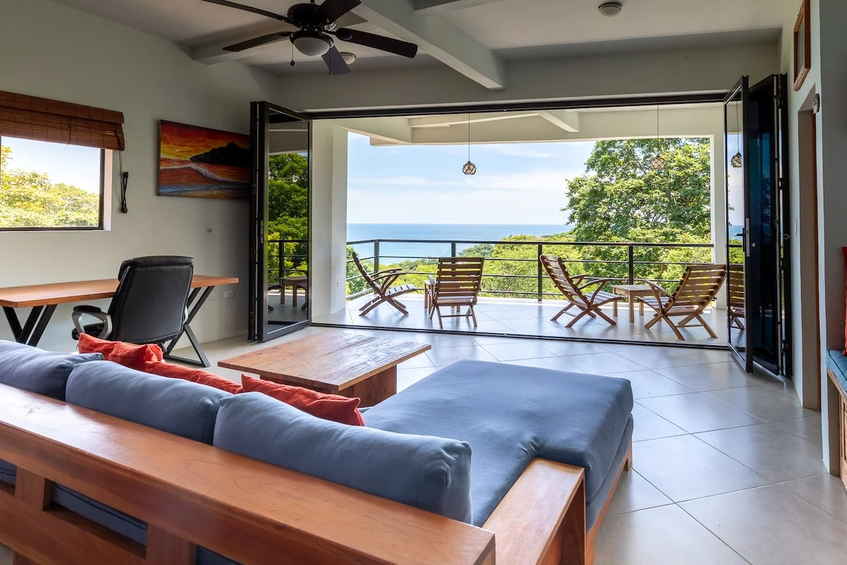 Casa Paraíso overlooking Playa Maderas, top floor. - Apartments for Rent in San Juan del Sur, Rivas, Nicaragua