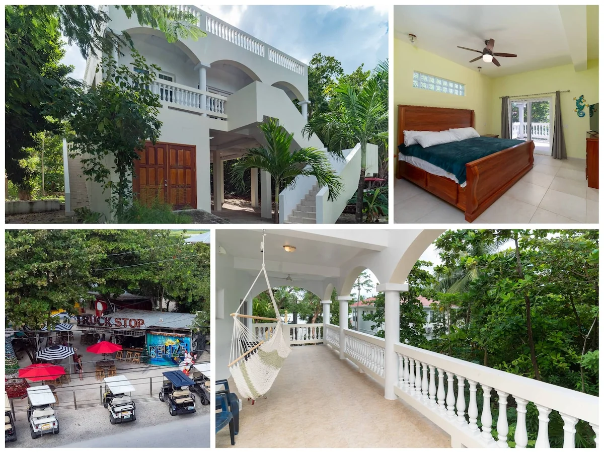 Tres Cocos Villa across from Truck Stop! - Villas for Rent in San Pedro, Corozal District, Belize - Image 1