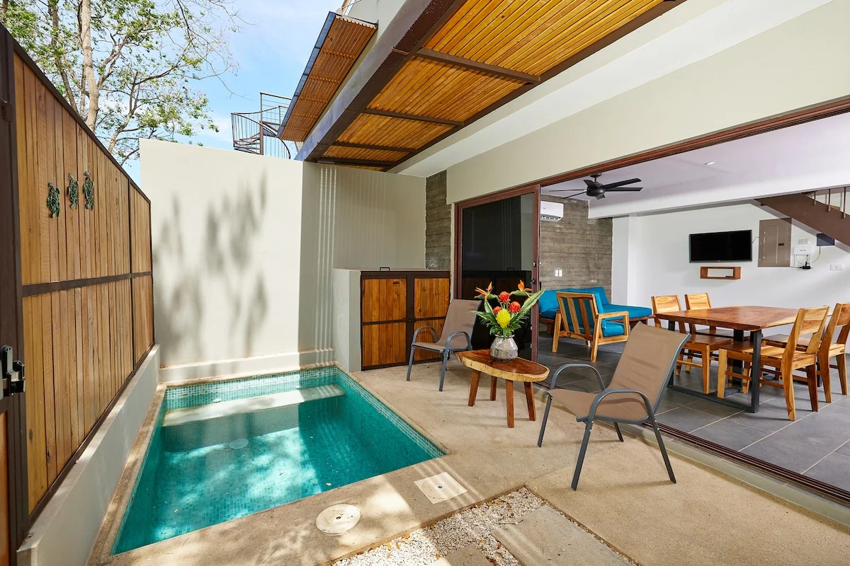 Townhome #3 Private Pool & Garden 300 Mt to Beach - Houses for Rent in Tamarindo, Provincia de Guanacaste, Costa Rica - Image 1