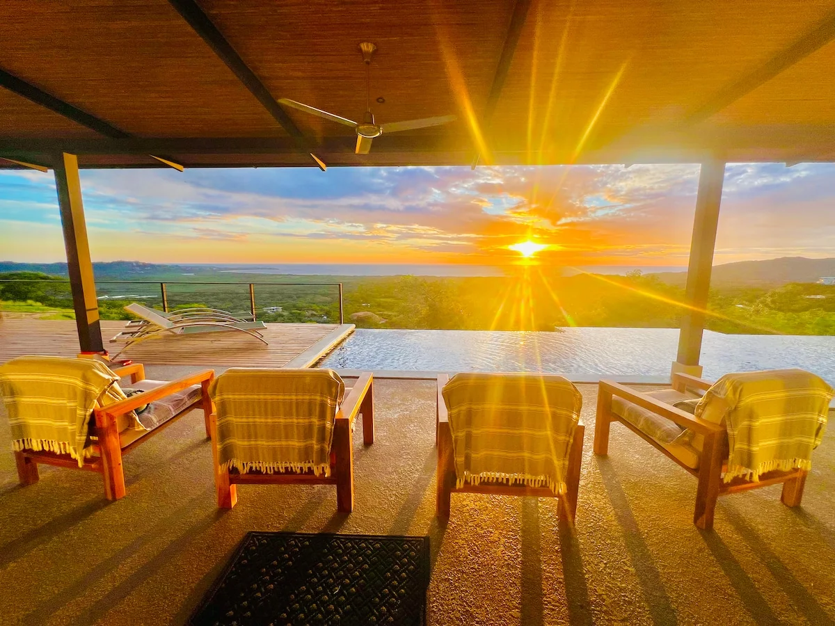 Ocean View+Infinity Pool+King Beds+Private Villa - Houses for Rent in Playa Grande, Provincia de Guanacaste, Costa Rica