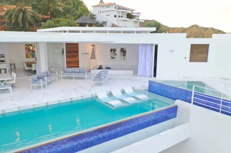 luxury villa 9BR ocean, Pedregal, party, Tanzanita - Houses for Rent in Cabo San Lucas, Mexico Baja California Sur, Mexico